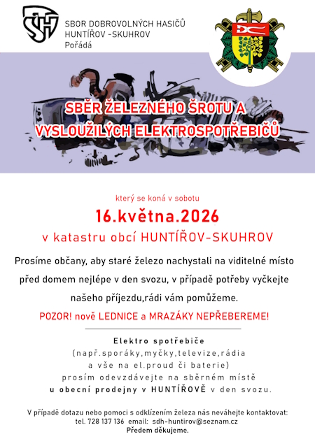 Sb�r �elezn�ho �rotu a elektroodpadu