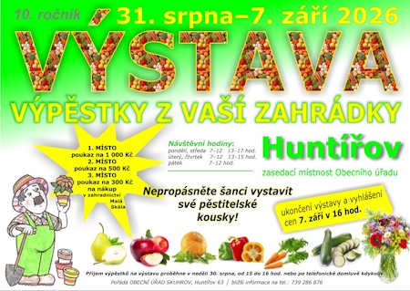 Výstava výpěstků